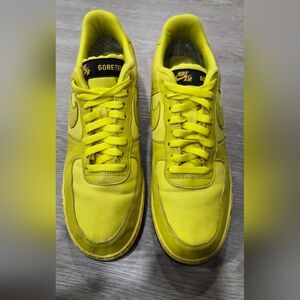 Nike Air Men's Yellow Sneakers - Size 12